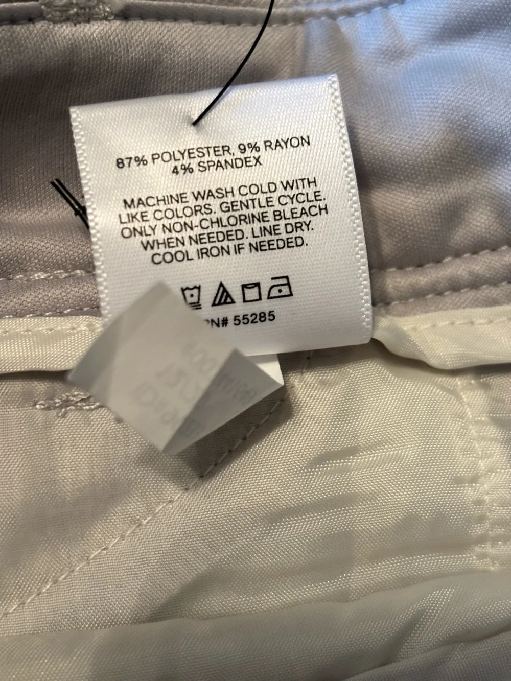 Express flare trouser pants Light gray size 4 short